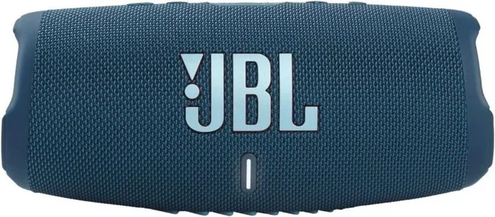 Altavoz JBL Charge 5. Color Azul. Altavoz inalámbrico portátil con Bluetooth y batería integrada, resistente al agua (IP67), con PartyBoost para subir el nivel de la fiesta, hasta 20h de reproducción.
