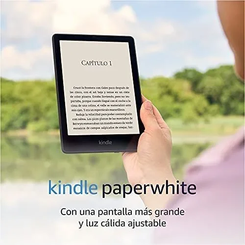 Amazon Kindle Paperwhite lectore de e-book Pantalla táctil 8 GB Wifi Negro