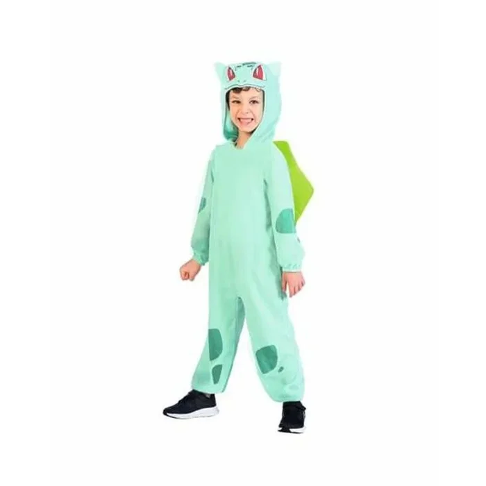 amscan 9915119 – Disfraz unisex de Pokémon Bulbasaur oficial para niños de 4 a 6 años