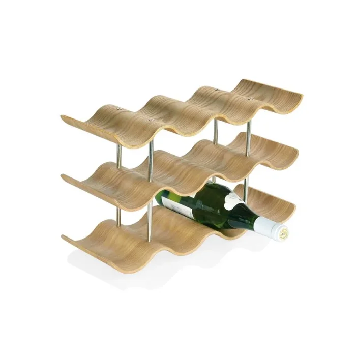 Andrea House – Botellero Madera Sauce Andrea House 42 x 16 x 25 cm.