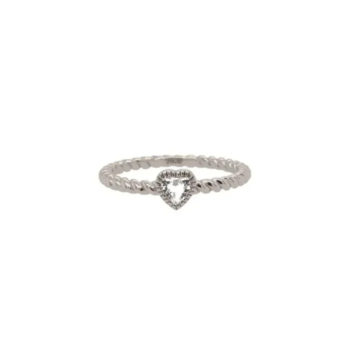 Anillo mujer 24kae 12417s/54 14 plateado