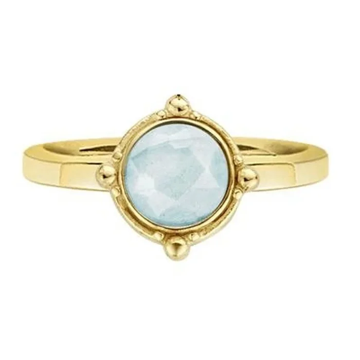 Anillo mujer co88 collection 8cr-10018 dorado 18