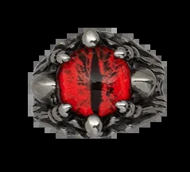 Anillo Ojo Acero Talla: 22 ø