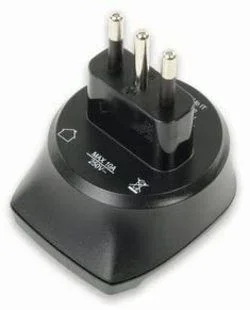 Ansmann 1250-0005 adaptador de enchufe eléctrico Tipo L (IT) Tipo F Negro
