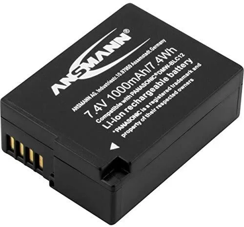 Ansmann 1400-0056 batería para cámara/grabadora Ión de litio 1000 mAh