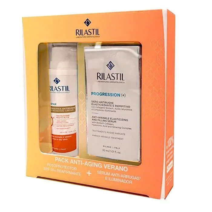 Antiedad spf50+ sun system estuche 2 pz