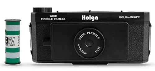 Anton & HOLGA 120N Wide Angle Pinhole – Formato Medio panorámico (no Incluye película)