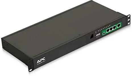 APC EPDU1016S unidad de distribución de energía (PDU) 8 salidas AC 1U Negro
