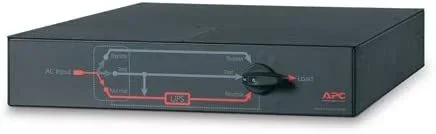 APC Service Bypass Panel- 100-120V unidad de distribución de energía (PDU) Negro