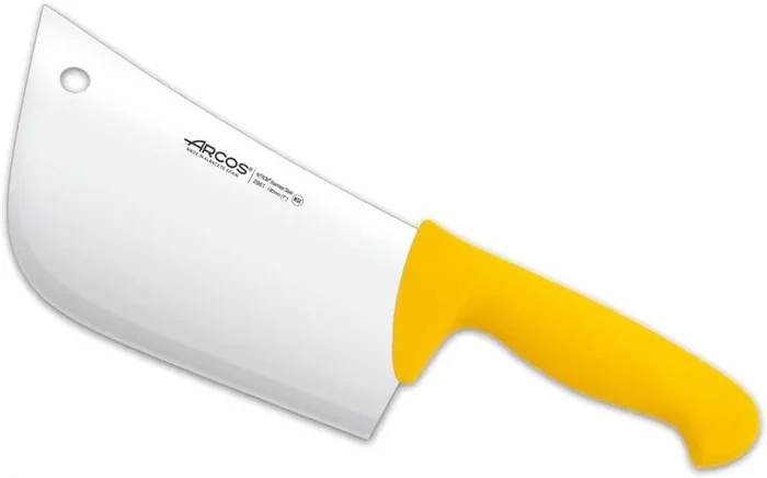 Arcos 10-Inch 250 mm 2900 Range Wide Blade Butcher Knife, Black