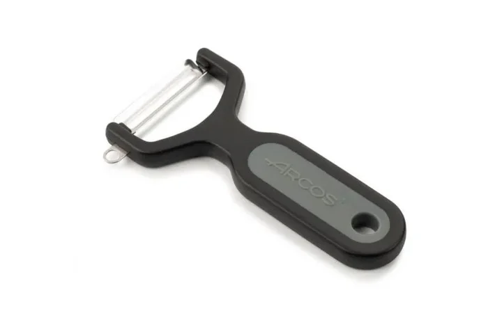 Arcos Pelador de Cocina Hoja de Acero Inoxidable | Mango Ergonómico | Herramienta Versátil para Pelar Frutas y Verduras