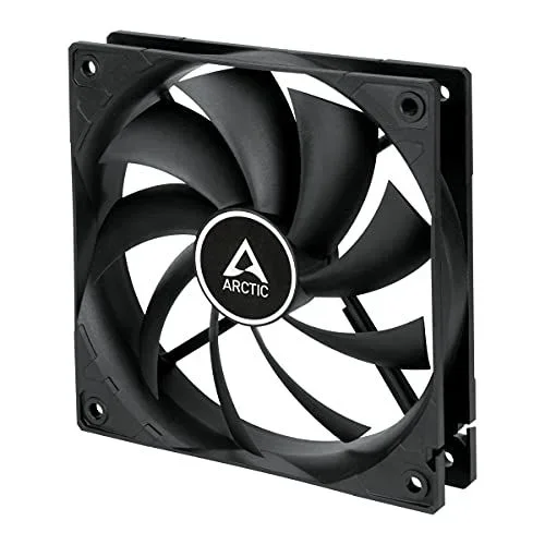 ARCTIC F12 Silent Carcasa del ordenador Ventilador 12 cm Negro 1 pieza(s)
