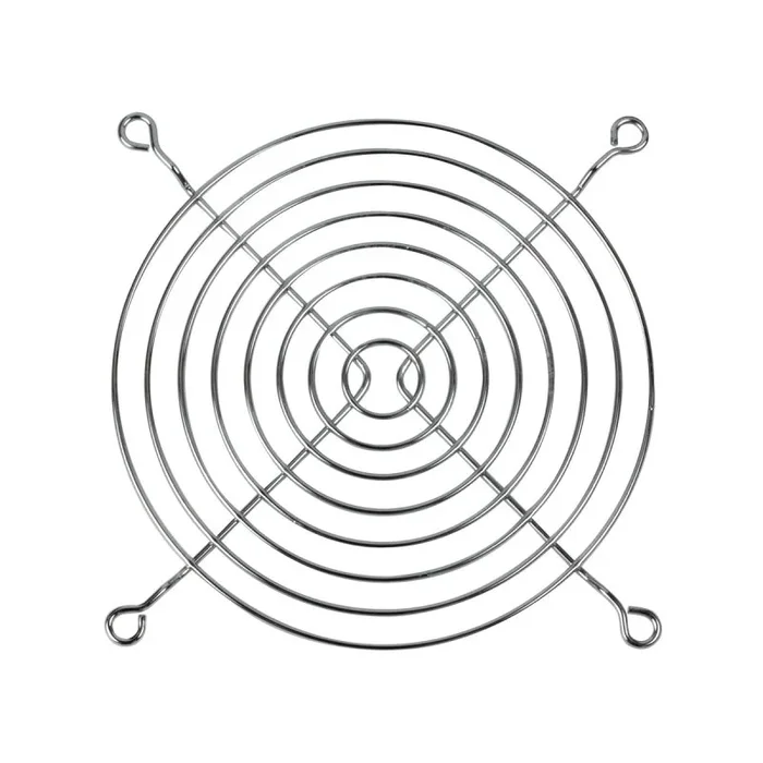 ARCTIC Fan Grill 120 mm – Rejilla Externa de protección para Ventilador de Ordenador, Estructura de Acero Cromado, Compatible con Ventiladores de 120 mm, Resistente – Cromado