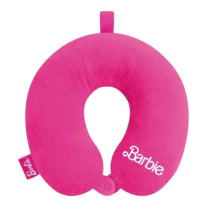 ARDITEX Cojín para el Cuello de 30x30x6cm de Barbie