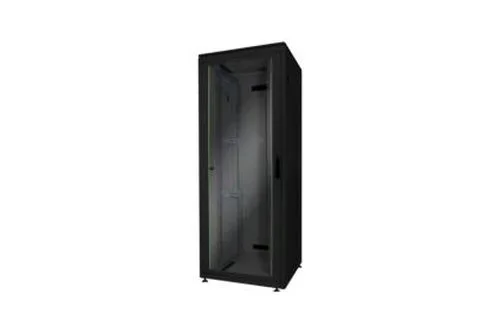 Armario de red DIGITUS 19 pulgadas 42U – 80×80 cm – Serie Unique – capacidad de carga 800 kg – profundidad útil 743 mm – negro
