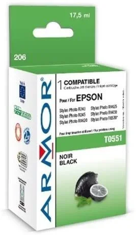 Armor Ink-jet Epson Stylus Photo RX420/425 black cartucho de tinta Negro