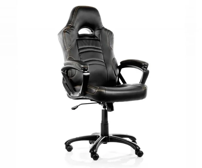 Arozzi Enzo Silla para videojuegos universal Asiento acolchado Negro