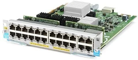 Aruba 20-port 10/100/1000BASE-T PoE+ / 4-port 1/2.5/5/10GBASE-T PoE+ MACsec v3 zl2 módulo conmutador de red