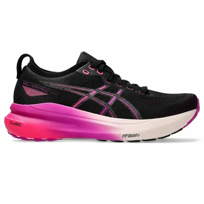 Asics Gel-Kayano 31, Sneaker Mujer, Black Bold Magenta, 37 EU