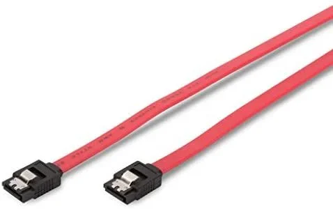 ASSMANN Electronic Cable de SATA 7-Pin, 0.3 m, color rojo, 1 unidad