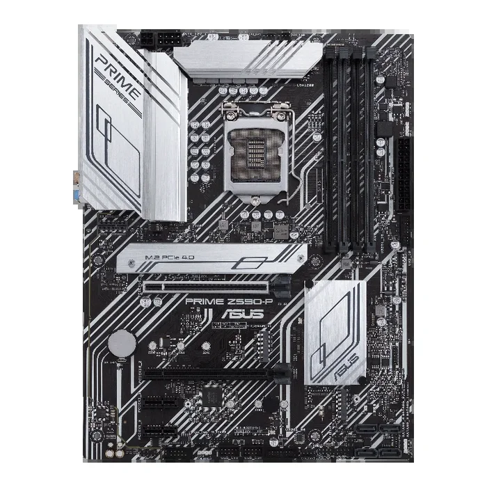 Asus lga1200 prime z590-p placa base atx 4xddr, 4xsata6, 1xusb-c, 1xus