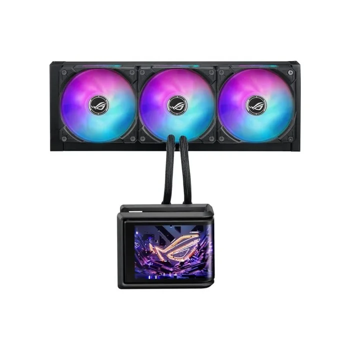 ASUS ROG Ryuo IV SLC 360 ARGB Procesador Sistema de refrigeración líquida todo en uno 12 cm Negro
