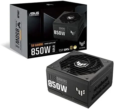 ASUS TUF Gaming 850W Gold unidad de fuente de alimentación 24-pin ATX ATX Negro