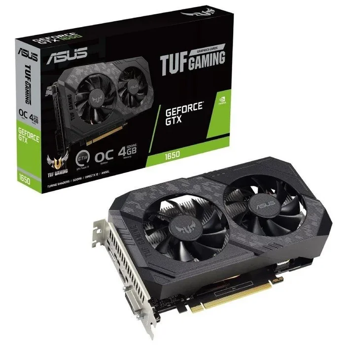ASUS TUF Gaming TUF-GTX1650-O4GD6-P-V2-GAMING NVIDIA GeForce GTX 1650 4 GB GDDR6