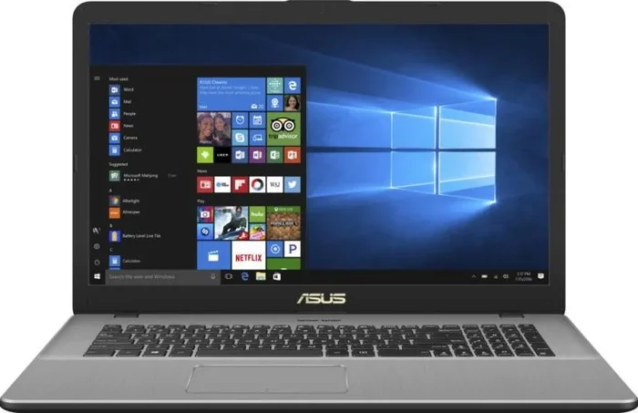 ASUS VivoBook 17 A705MA(GML-R)-BX188T Portátil 43,9 cm (17.3″) HD+ Intel® Celeron® N4020 4 GB DDR4-SDRAM 256 GB SSD Wi-Fi 5 (802.11ac) Windows 10 Home Gris