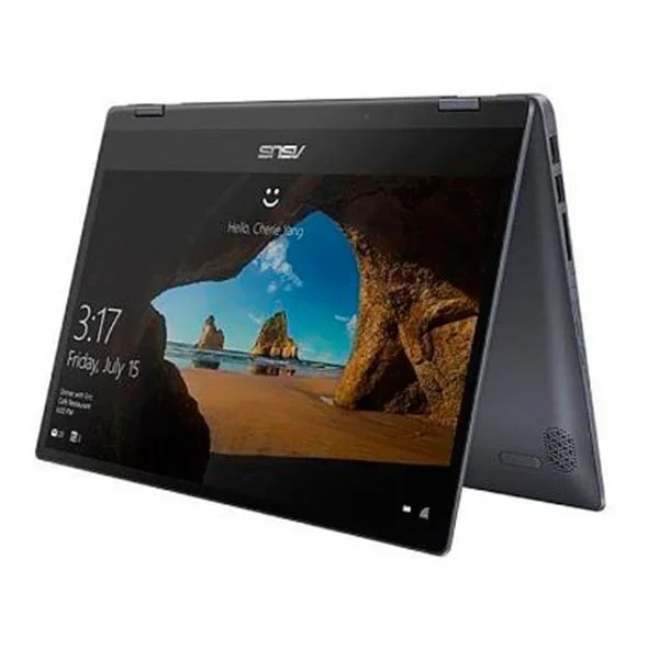ASUS VivoBook Flip TP412FA-EC453T Híbrido (2-en-1) 35,6 cm (14″) Pantalla táctil Full HD Intel® Core™ i3 i3-10110U 4 GB DDR4-SDRAM 256 GB SSD Wi-Fi 5 (802.11ac) Windows 10 Home Gris