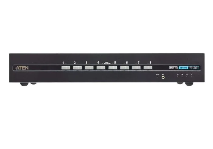 ATEN Switch KVM de seguridad avanzada DVI dual display USB de 8 puertos (compatible con PSD PP v4.0)