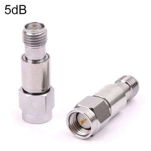 Atenuador SMA 5Dbi Conectores Fijos Coaxiales SMA DC-6GHz