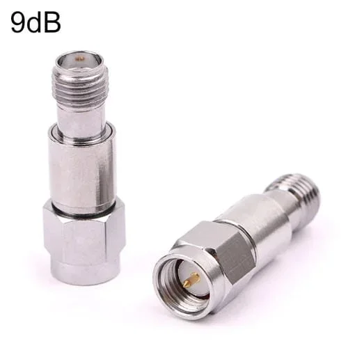 Atenuador SMA 9dBi con Conectores Fijos Coaxiales SMA DC-6GHz