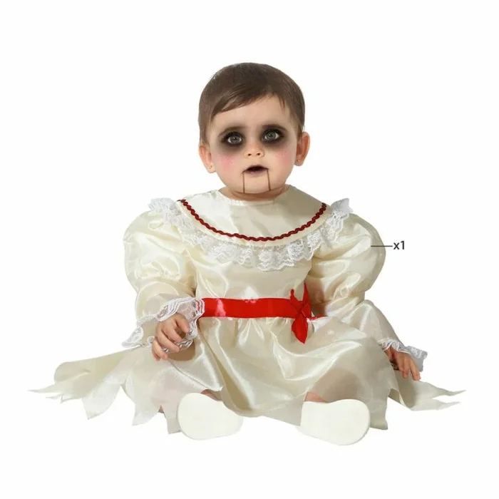 Atosa disfraz muñeca porcelana niña bebé 12 a 24 meses