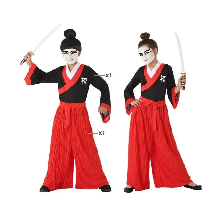 Atosa disfraz samurai japoné niño infantil