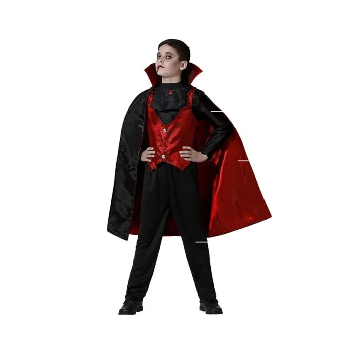Atosa disfraz vampiro elegante con capa niño infantil 10 a 12 años