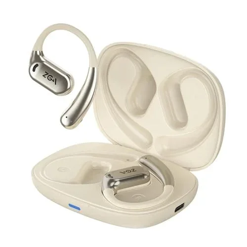 Auricular Bluetooth Inalámbrico Zga GS12 Montado en la Oreja (Blanco)