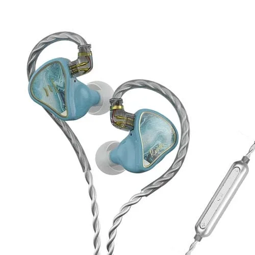 Auricular con cable CVJ Río Música Hifi Tecnología híbrida con micrófono