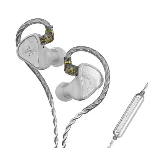 Auricular con Cable Cvj Tecnología Híbrida Música Hifi con Micrófono (Luna)