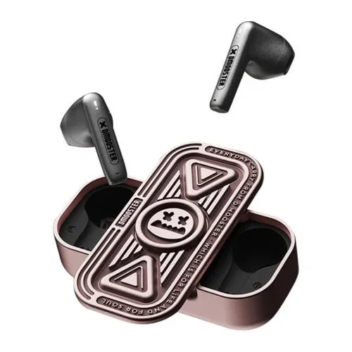 Auricular D Monster D15 Inalámbrico Bluetooth 5.3 IPX4 Fingertip Spinner (Bronce)