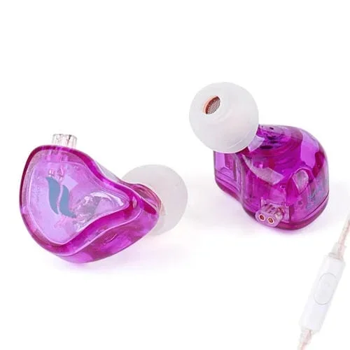 Auricular In Ear Fz Live Broadcast Hifi con Micrófono (Púrpura)