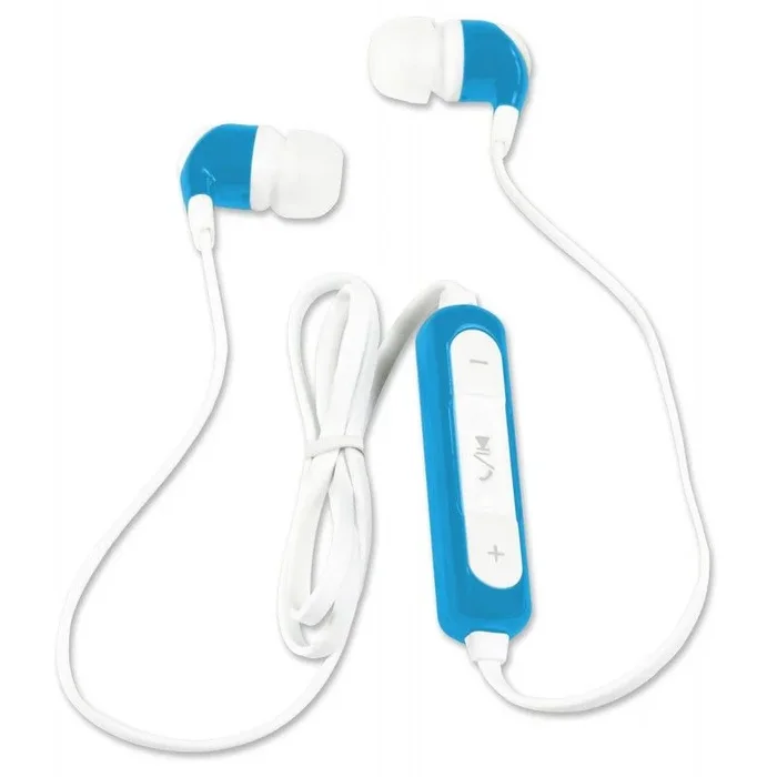 Auriculares Bluetooth, Compatible con la mayoría de Reproductores de música, GO-ROCK GR-EP109.(Azul)