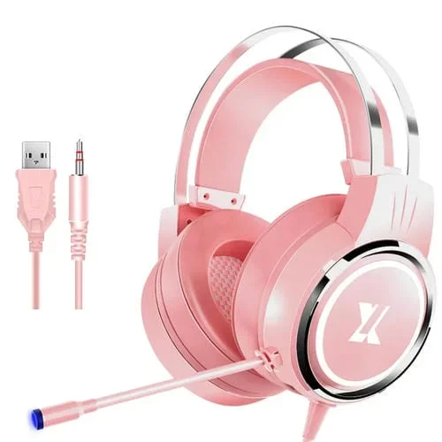 Auriculares con Cable y Micrófono Heir Audio X8 Mobile (Rosa)