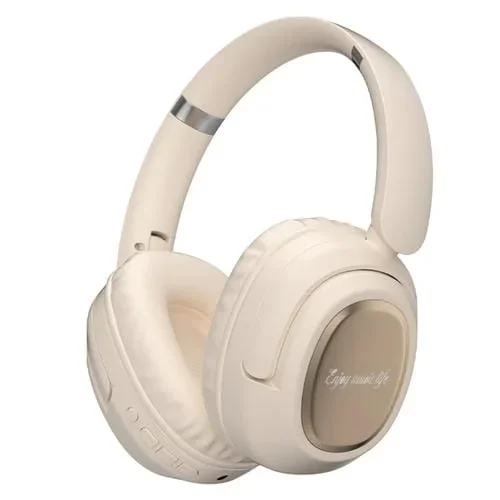 Auriculares inalámbricos BH900 Bluetooth reducción de ruido estéreo para montar en la cabeza (Caqui)