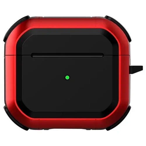 Auriculares inalámbricos Thunder Mecha con funda TPU para AirPods 3 (Rojo)