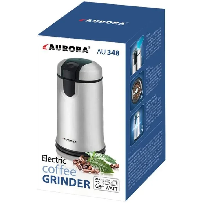 Aurora AU348 molinillo de café 150 W Acero inoxidable