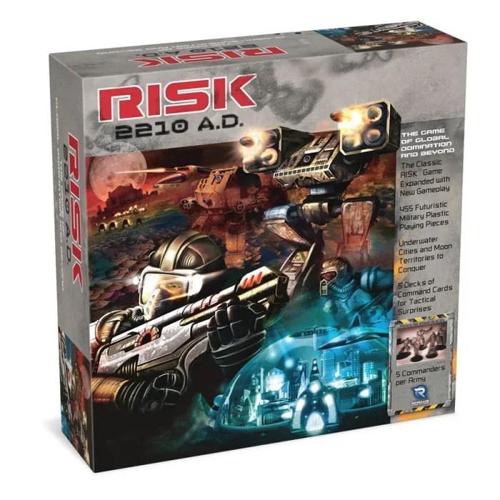 Avalon hill juego de mesa risk 2210 a.d. *edición inglés*