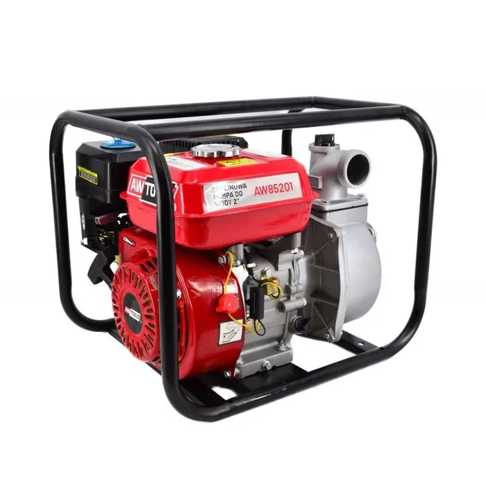 AWTOOLS – Bomba de venta (2″, 6,5 CV, 36 m3/h, línea negra)