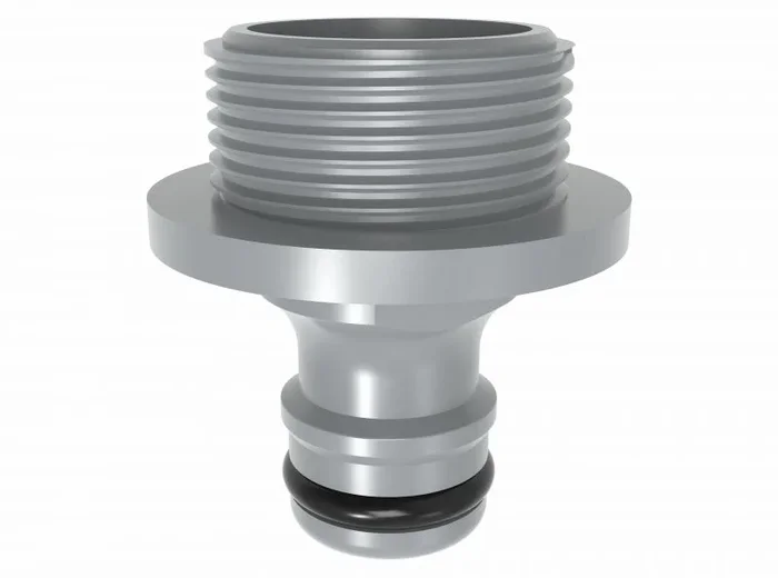 AWTOOLS Conector 3/4″ con Rosca Exterior, acople seguro, caja de 100 unidades, resistencia a la presión, instalación sencilla, material duradero, color estándar