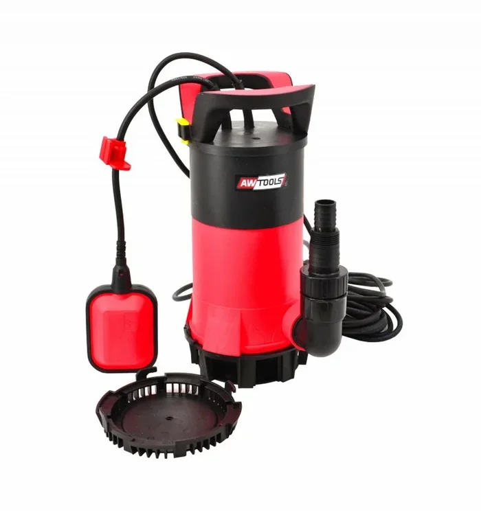 Awtools pompa zatapialna do czystej i brudnej wody z pływakiem 750w 3w1